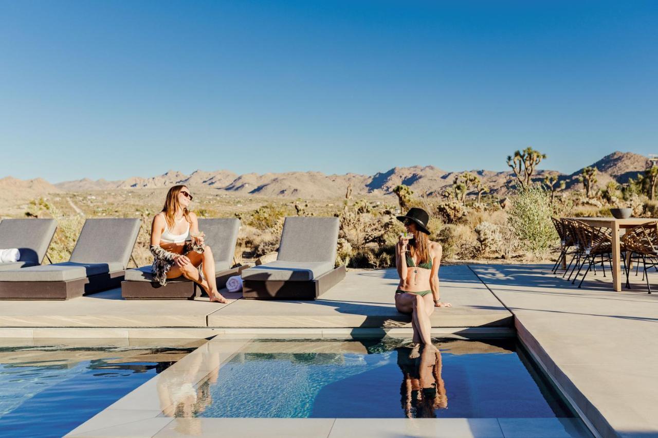 Amaru Muru - Luxury Retreat With Pool/Hot Tub/Yoga 约书亚树 外观 照片