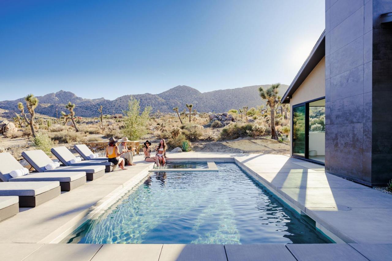 Amaru Muru - Luxury Retreat With Pool/Hot Tub/Yoga 约书亚树 外观 照片